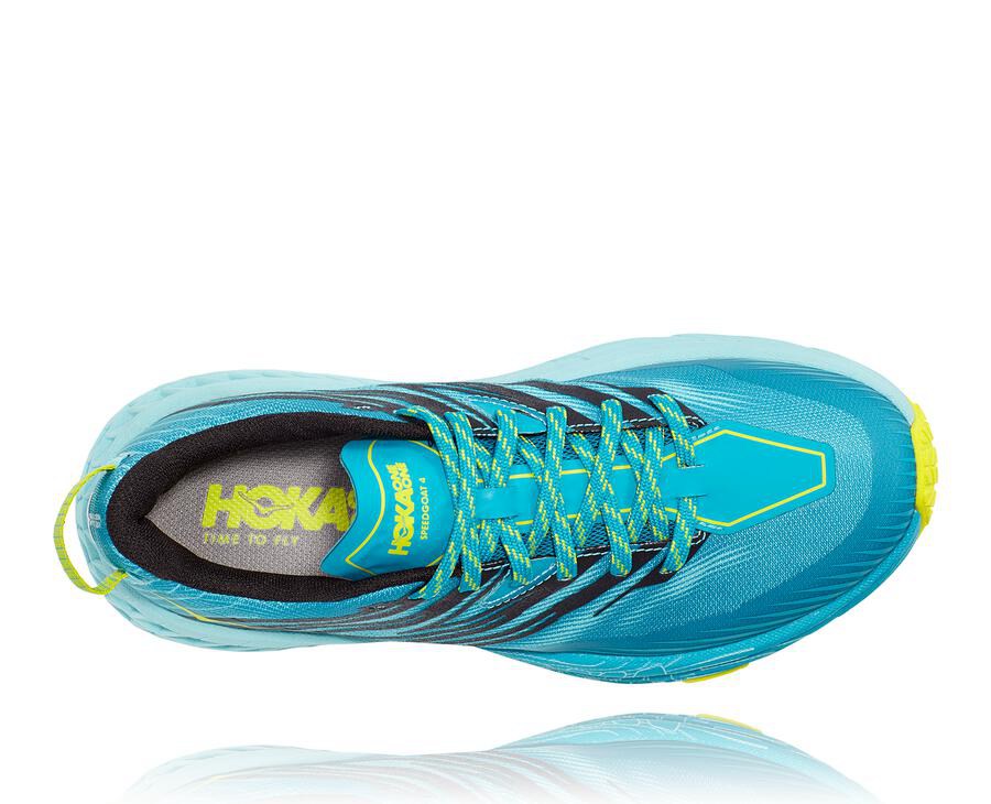 Hoka One One Trailove Tenisky Damske Tyrkysové - Speedgoat 4 - 70859-QFJL